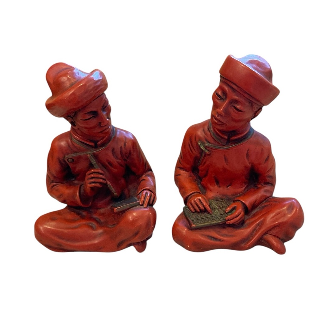 Mid century Universal Statuary bookends